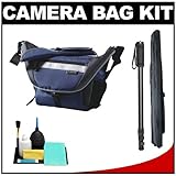 Vanguard Sydney 22 Messenger Digital SLR Camera Bag/Case (Blue) + Monopod K ....