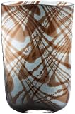Lazy Susan Blue Carmel Swirl Vase, Large