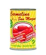 Carmelina 'e San Marzano Italian Whole  Peeled Tomatoes in Puree, 14.28-Ounce Cans (Pack of 24)