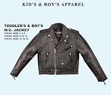 Kid's Leather MC Jacket