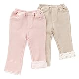 coeur a coeur(クーラクール) 長丈パンツ (70～100cm) キムラタンの子供服 (44418-164) ブラウン 90