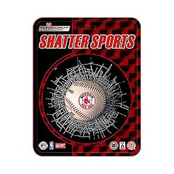 Boston Red Sox MLB Shatter Ball Window Decal