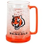 Cincinnati Bengals 16oz Crystal Freezer Mug