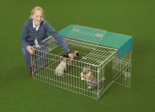 Karlie 31547 - Freigehege mit Sonnenschutz - 4 Elemente 100 x 47 cm Preisvergleich
