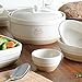 Rayware S36 Chip Resistant Earthenware Mixing Bowl, Ceramic, Cane, 0.5 Litre/15 cm