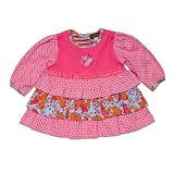 Rabbit Moon Bougainvillea Tiered Short Dress
