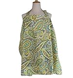 HanSi 授乳ケープ 授乳カバー ワイヤー入り 改良品　立体スタイル　赤ちゃんの顔をよくに見える　綿100% 収納袋付き　マルチb