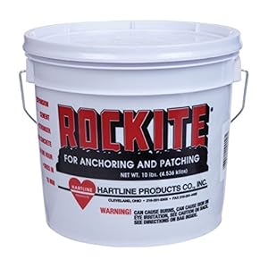 Amazon.com: Rocktite Quick Setting Cement - 10010 10# Rockite Patch