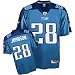 Chris Johnson Jersey: Reebok Light Blue Replica #28 Tennessee Titans Jersey - Large