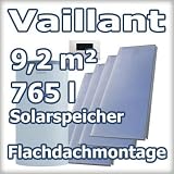 Solaranlage Flachdach