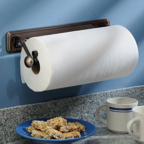 York Houseware SpaceSaving Paper Towel Holder, Bronze New eBay