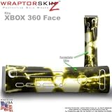 Radioactive Yellow Skin by WraptorSkinz TM fits XBOX 360 Factory Faceplates