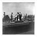 Historic Print (L): [Aftermath of hurricane and flood in Galveston, 1900: barge full of dead bodies which we