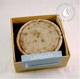 Brigit True Organics- Lavender Round Castile Soap, 2.8 oz. (88% ORGANIC)