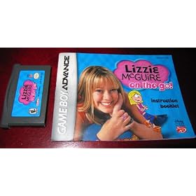 Lizzie McGuire On the Go! GameBoy Advance Game System GBA SP