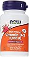 NOW Foods Vitamin D3 5000 Iu, 240 Softgels,