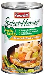 Campbell's Select Healthy Request Chicken With Whole Grain Pasta, 18.6-Ounce (Pack of 12)