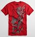 Fox Smash Up Tee - Red X Xlrg