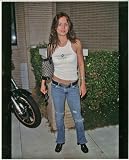 Eliza Dushku (tough girl motorcycle pose) 8