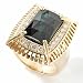  : 18K GOLD GREEN TOURMALINE DIAMOND RING
