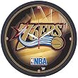 Philadelphia 76er's NBA Round Wall Clock by Wincraft