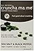 Crunch-a-Mame Edamame Snack - High In Protein & Fiber, Naturally Gluten Free - Sea Salt & Black Pepper - (Pack of 8 Single Serving Bags)