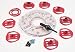 Milescraft 1201 Base Plate / Bushing Set for Routers