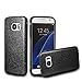 MEKO Galaxy S7 Case, Shiny Sparkle Glitter Bling Case -Built-in Glitter Soft Gel Flexible Firm Rubber Case for Samsung Galaxy S7- (Black)