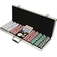 Trademark Poker 500 Dice Style 11.5-Gram Poker Chip Set
