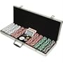 Trademark Poker 500 Dice Style 11.5-Gram Poker Chip Set
