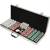 Trademark Poker 500 Dice Style 11.5-Gram Poker Chip Set