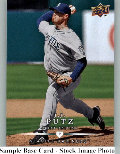 2008 Upper Deck First (1st) Edition #109 J J Putz - Seattle Mariners (Baseball Cards)