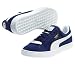 PUMA Men's Suede Sneaker,Blue/White,9 M US