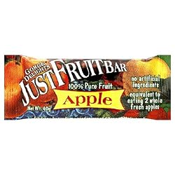Gorge Delights JustFruit Bars, Apple, 16-Count 1.4-Ounce Bars
