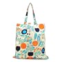 (�}�����b�R) Marimekko 65859 Ahonlaita �t�@�u���b�N�o�b�O/�g�[�g�o�b�O 850 beige/blue/Orange [���s�A���i]
