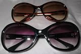 Vintage Oval Sunglasses with Gradient Lens - New !