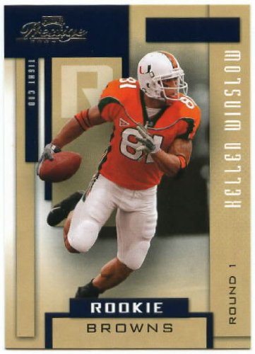 2004 Playoff Prestige 155 Kellen Winslow Cleveland Browns (RC - Rookie - Football Cards)