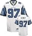Patrick Kerney Jersey: Reebok White Replica #97 Seattle Seahawks Jersey - Small