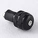 2x Black Anti Vibration Anodized CNC Aluminum Billet 7/8
