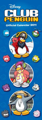 Club Penguin Slim 2011 Calendar