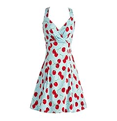 Bubble Dress Flared-Skirt Floral Print Vintage Cocktail Cotton Summer Prom Dress/Party Dress/Tunic 