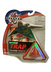 Bakugan New Vestroia Bakugan Trap Pyru Tripod Theta {New In Package}