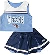 Tennessee Titans Girl's 4-6X 2-Pc Cheerleader Jumper