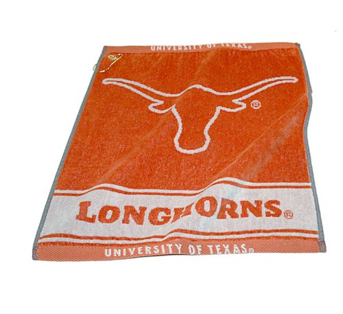NCAA Texas Woven Team Golf Towel