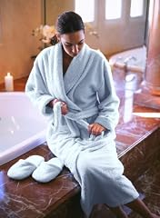 Plush Microfiber Robe - Soft, Warm, and Lightweight - Full Length
