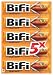 Lebensmittel : BiFi Original 5er, 4-er Pack (4 x 125 g)