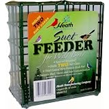 Heath Outdoor Products S-2 Double Suet Feeder by Heath Outdoor Products