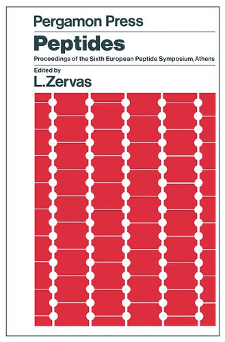 Peptides: Proceedings of the Sixth European Symposium, Athens, September 1963