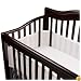 BreathableBaby Breathable Mesh Crib Liner, White