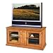 Distressed Wheat Oak Widescreen TV Stand by Kathy Ireland